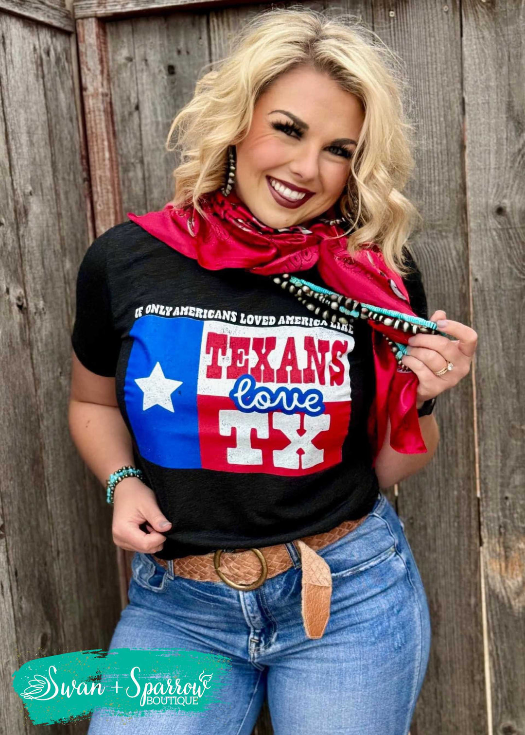 Texans Love Texas Tee