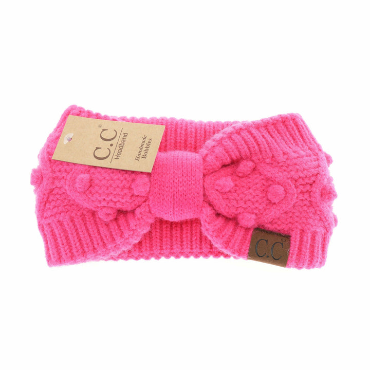 Bobble Knit C.C Women's Fashion Headband
