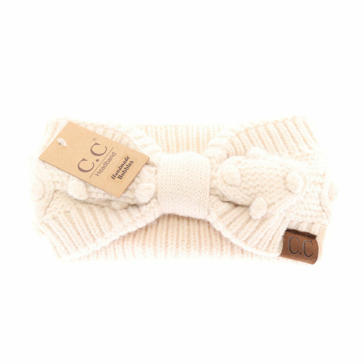 Bobble Knit C.C Women's Fashion Headband