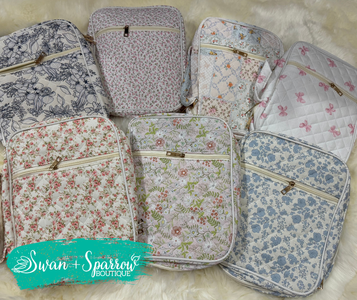 Quilted Bible Case with Accessories