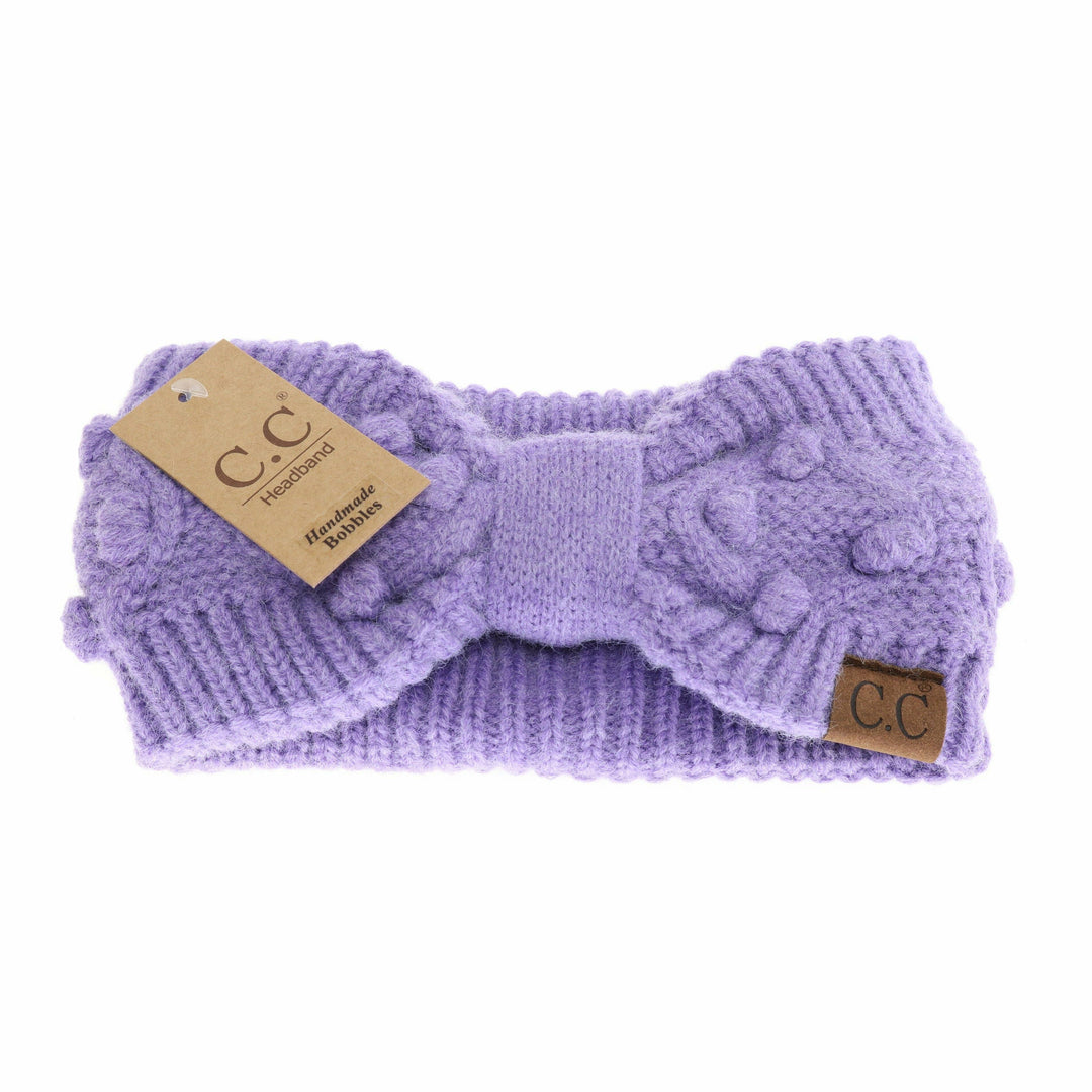 Bobble Knit C.C Women's Fashion Headband