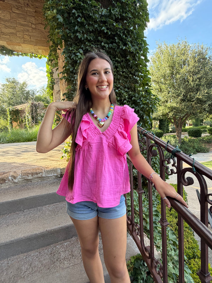 The Willow Smocked Top