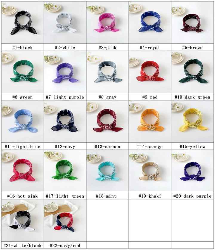 Custom Bandana Bracelets
