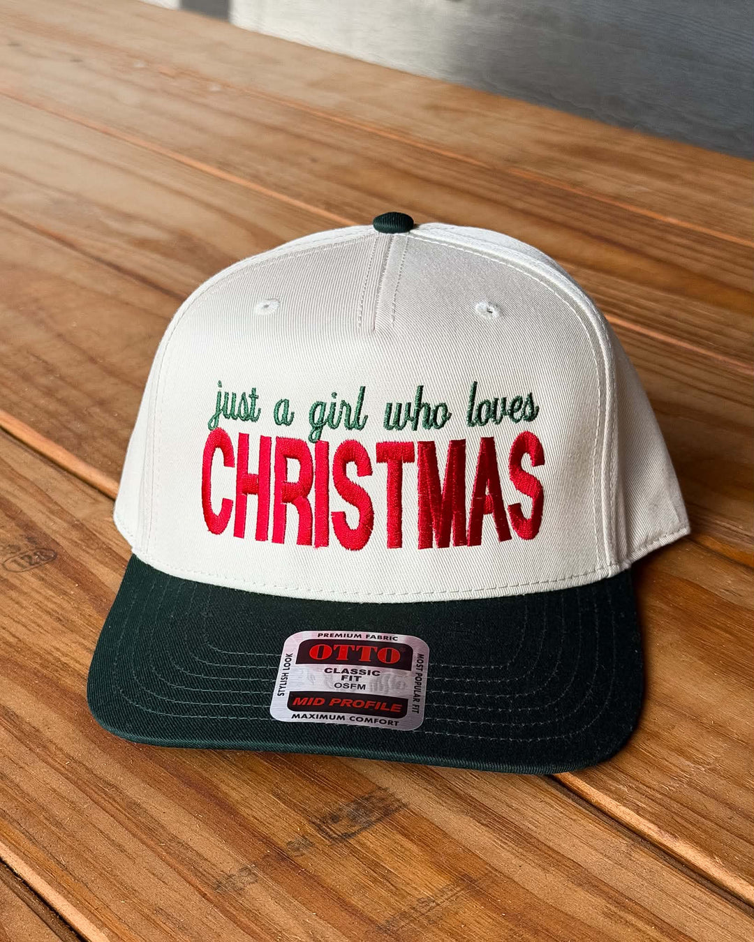 Just a Girl Who Loves Christmas Hat