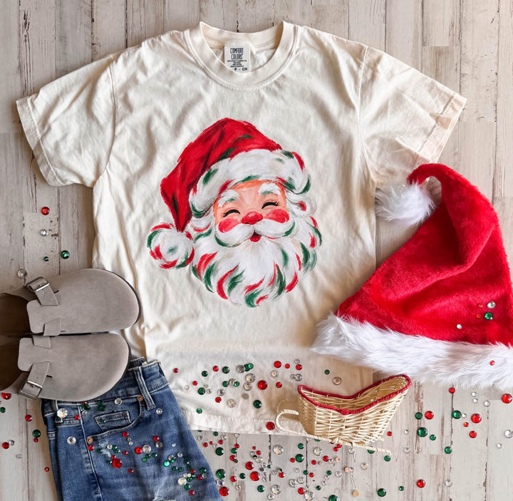 Watercolor Santa