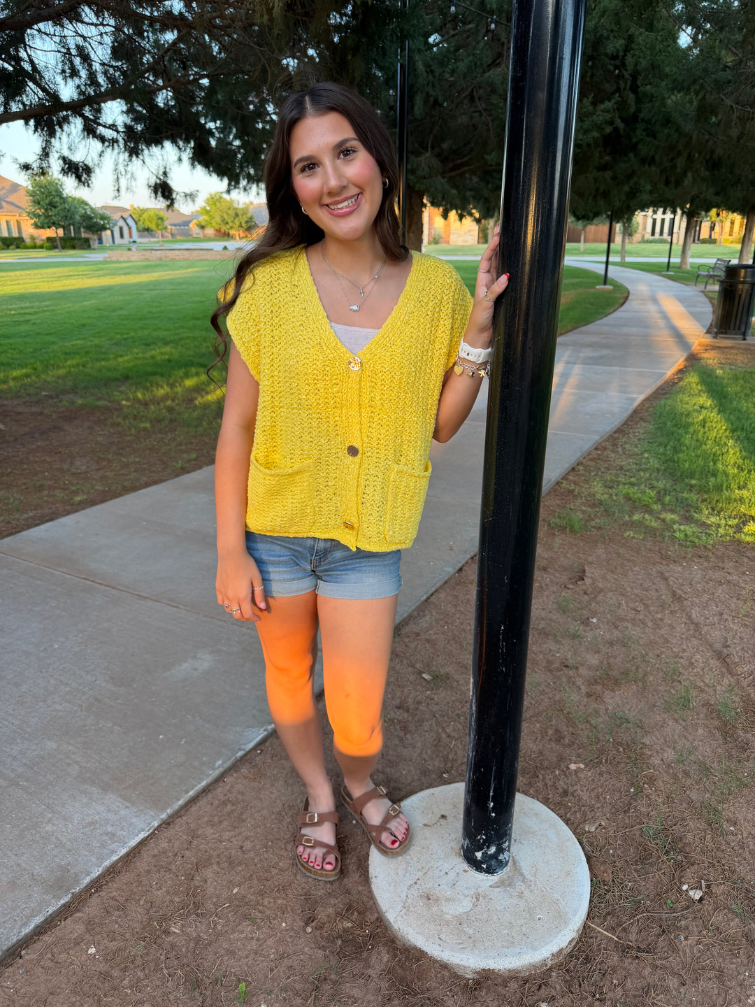 Golden Hour Sweater Vest