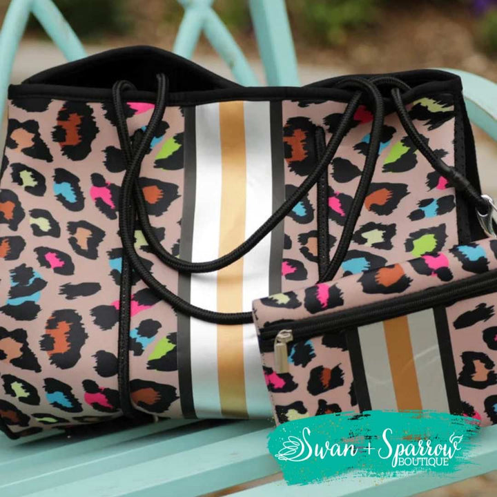 Neoprene Tote Bags {Multiple Styles Available}