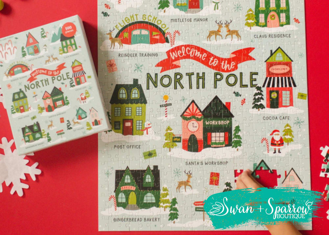 Welcome To The North Pole - 500 Piece Jigsaw Puzzle