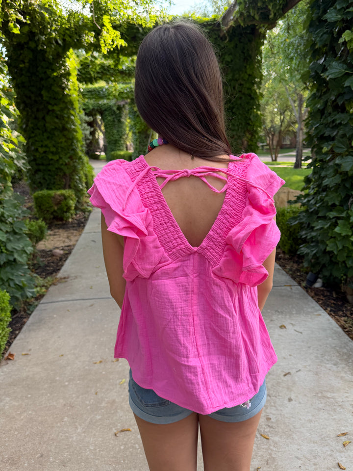 The Willow Smocked Top