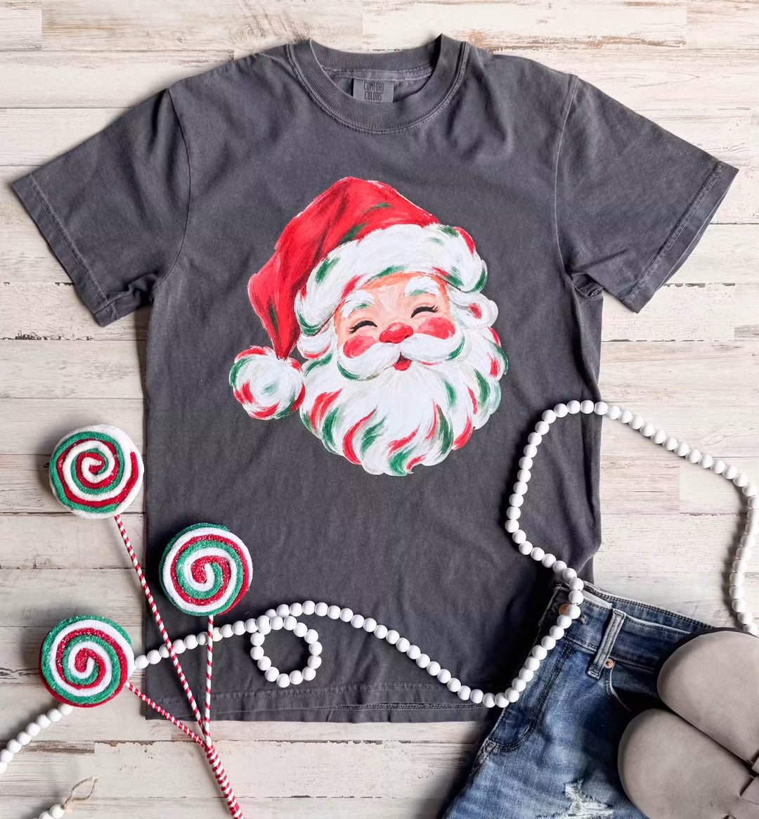 Watercolor Santa