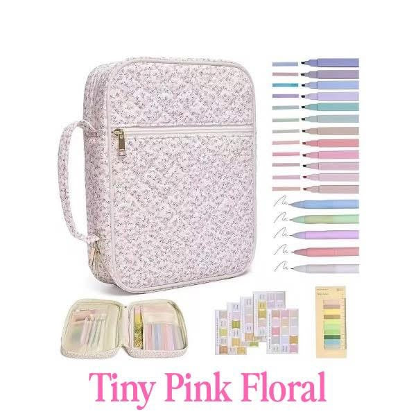 Quilted Bible Case with Accessories