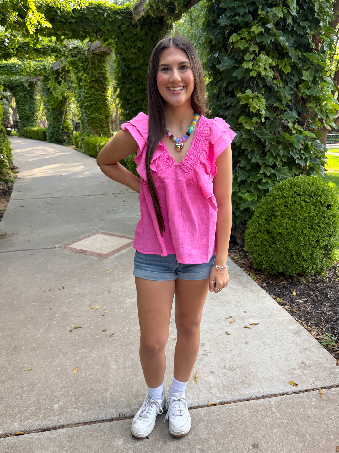 The Willow Smocked Top