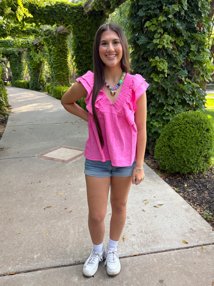 The Willow Smocked Top