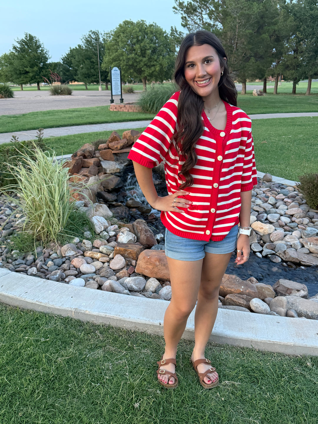Red White and Ready Top