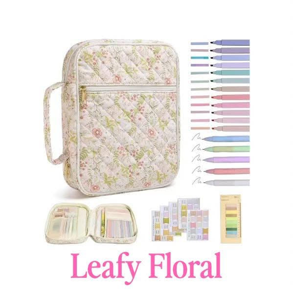 Quilted Bible Case with Accessories