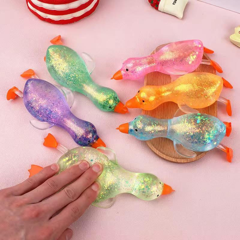 IN STOCK ~ Sparkle Duck Squishy