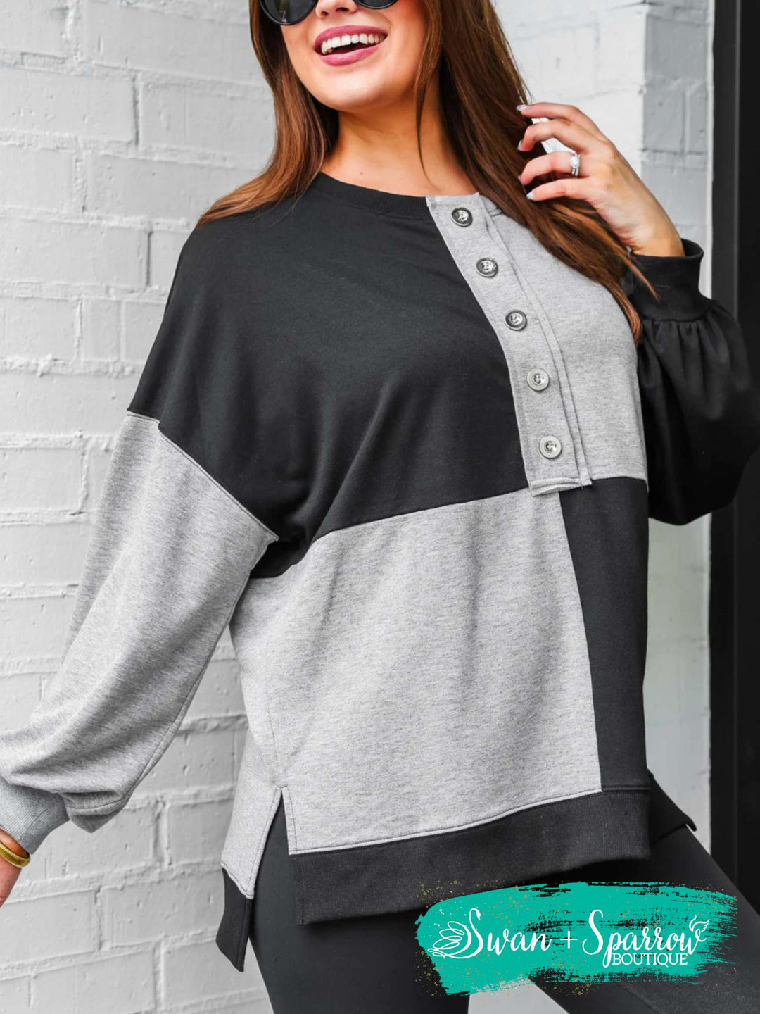 Baker Color Block Top