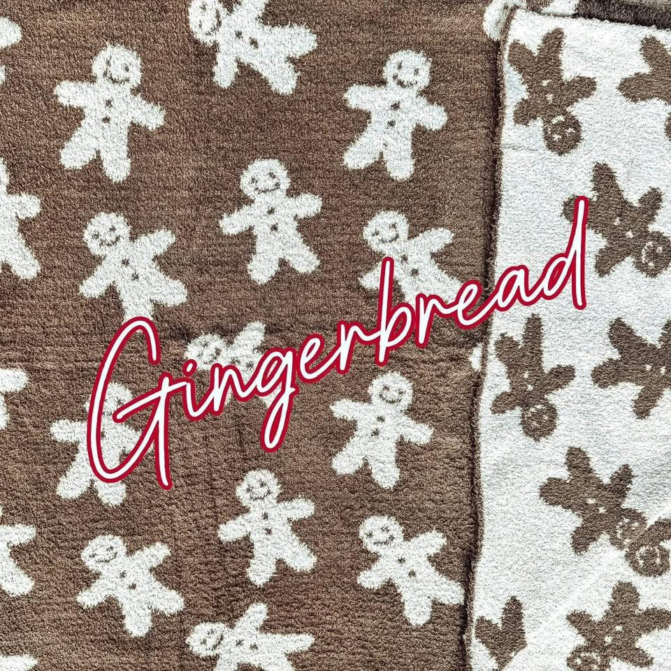 Gingerbread Man Blanket