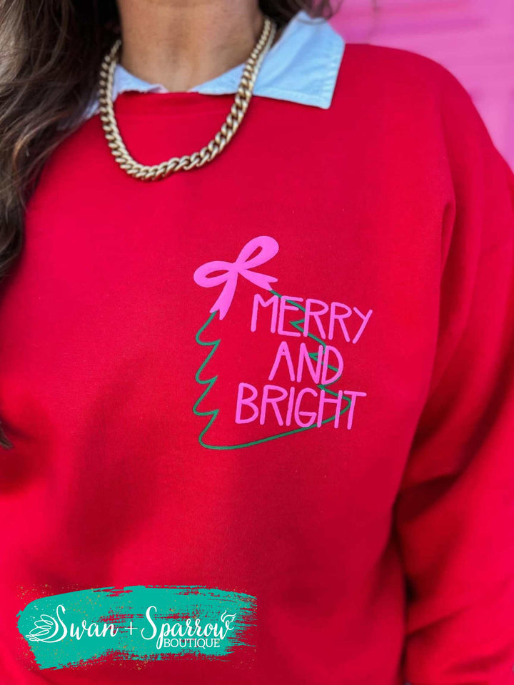 Merry and Bright Sweatshirt