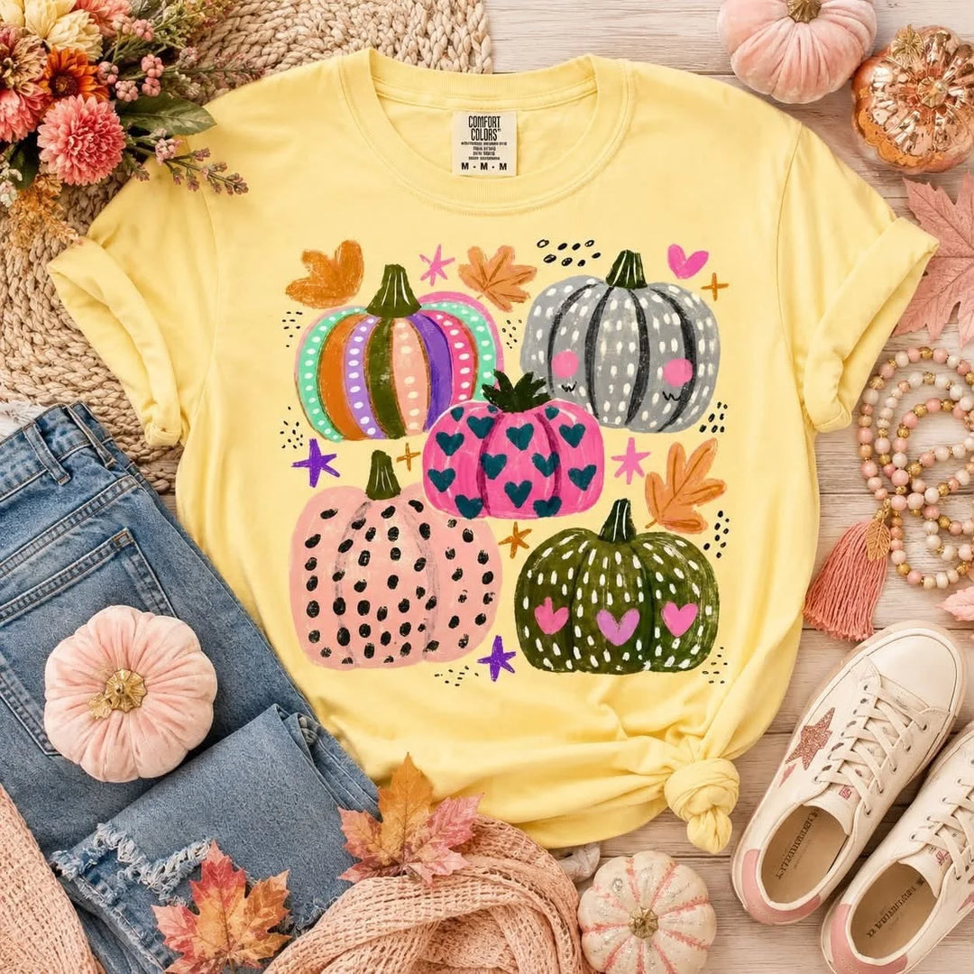 Whimsy Pumpkin Tee