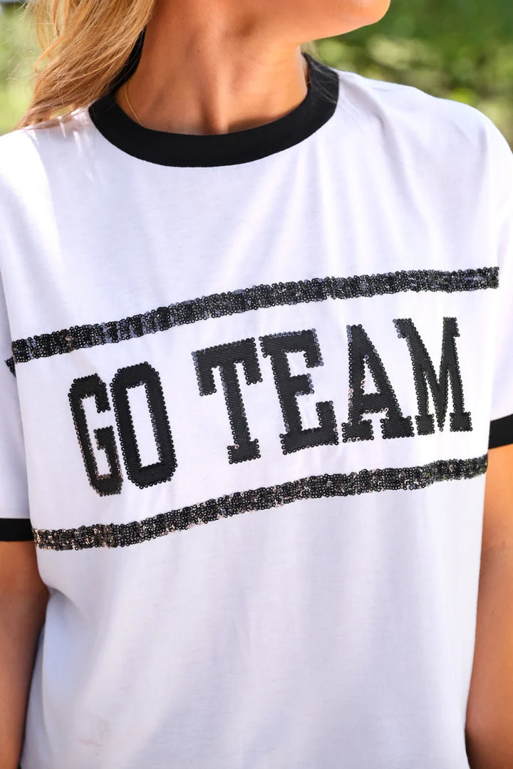 Go Team Sparkle Tee