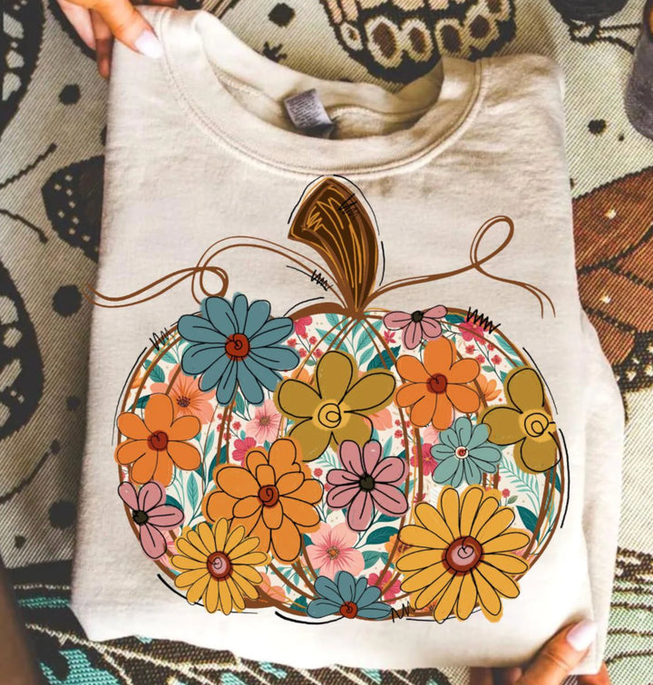 Flower Power Pumpkin