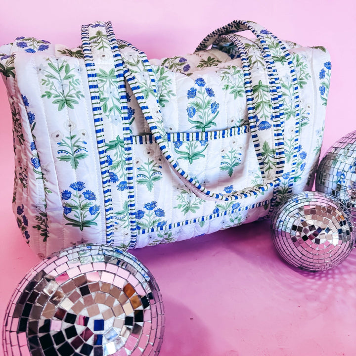 Quilted Duffel Bags ￼