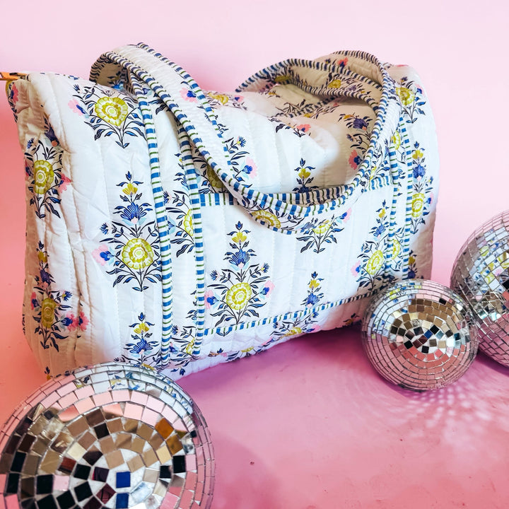 Quilted Duffel Bags ￼