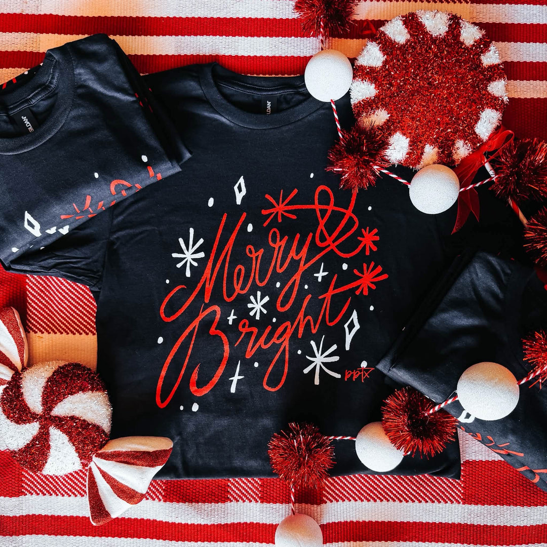Merry and Bright Tee