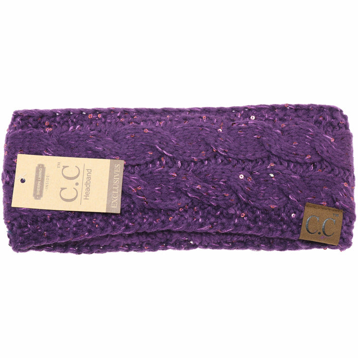 Sequin CC Women's Fashion Headband