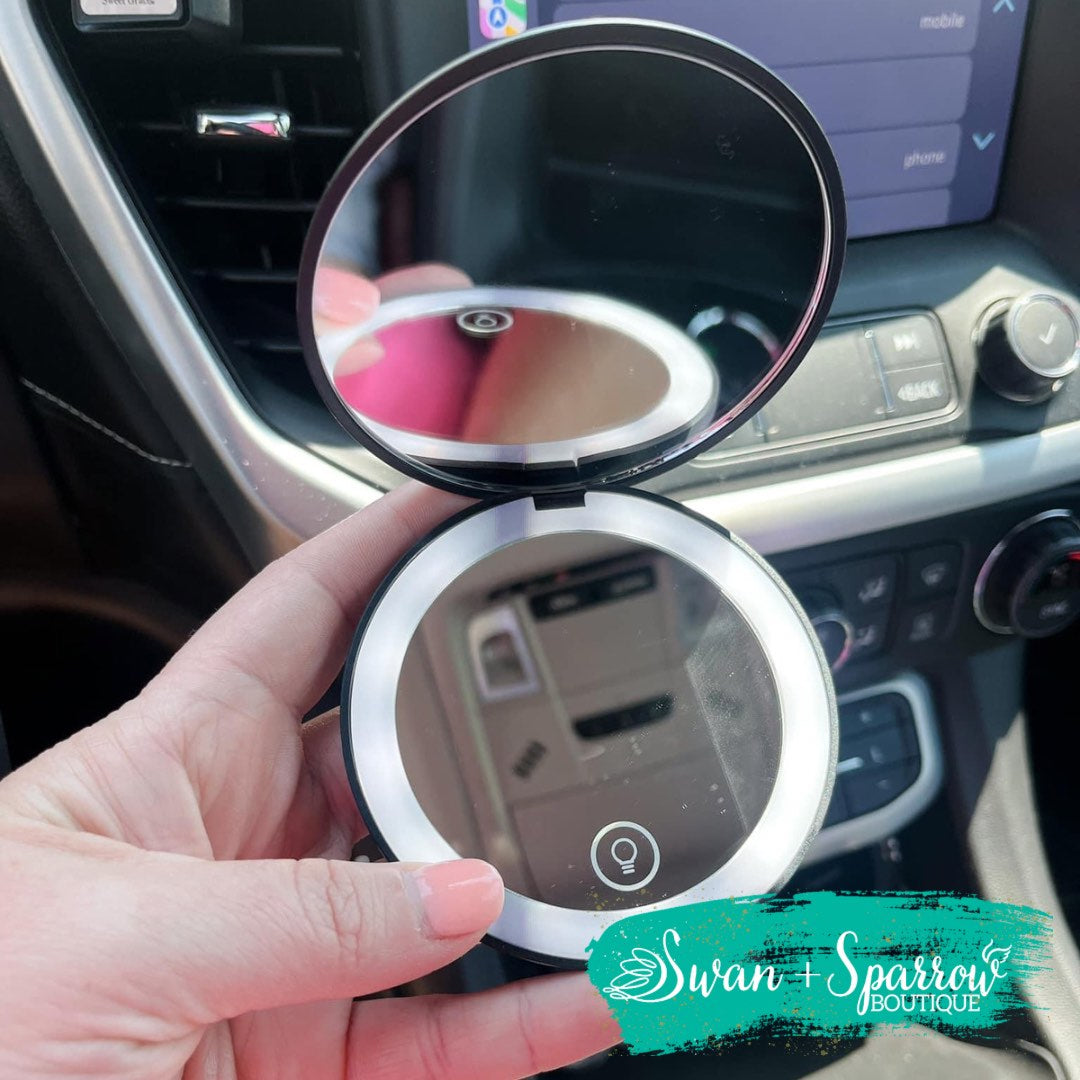 LED Compact Mirror