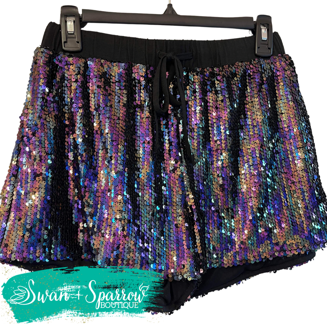Mermaid sales sequin shorts
