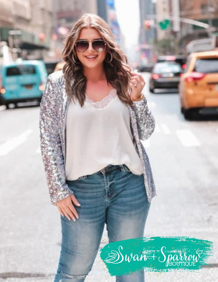 Sequin and the City Blazer