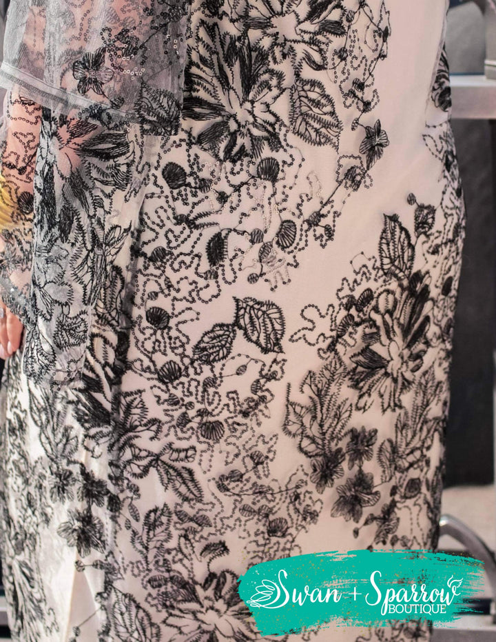 Grand Glimmer Sequin Kimono