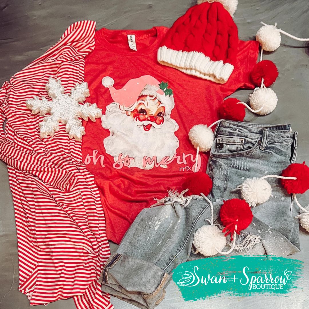 Oh So Merry Santa {Multiple Colors}