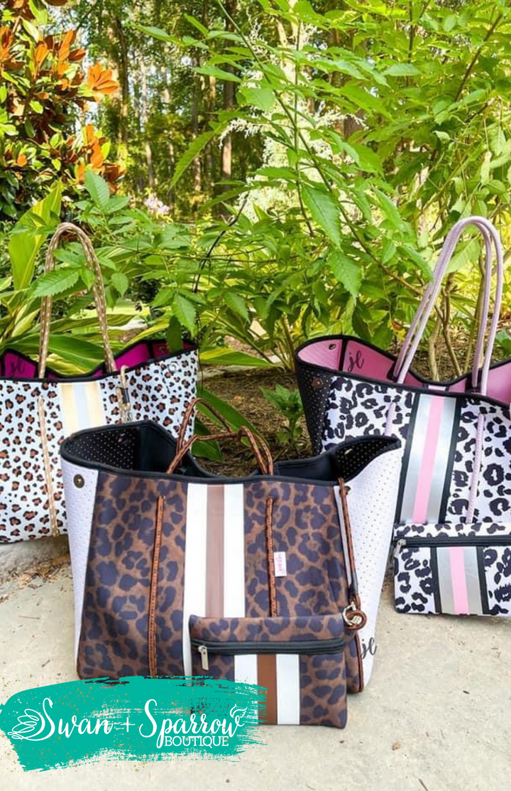 Neoprene Tote Bags {Multiple Styles Available}