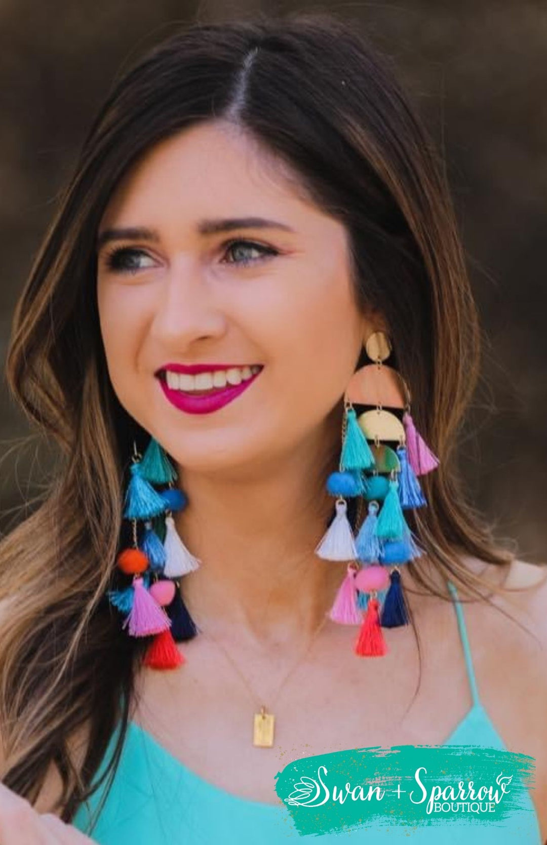 Chandelier Tassel Earrings