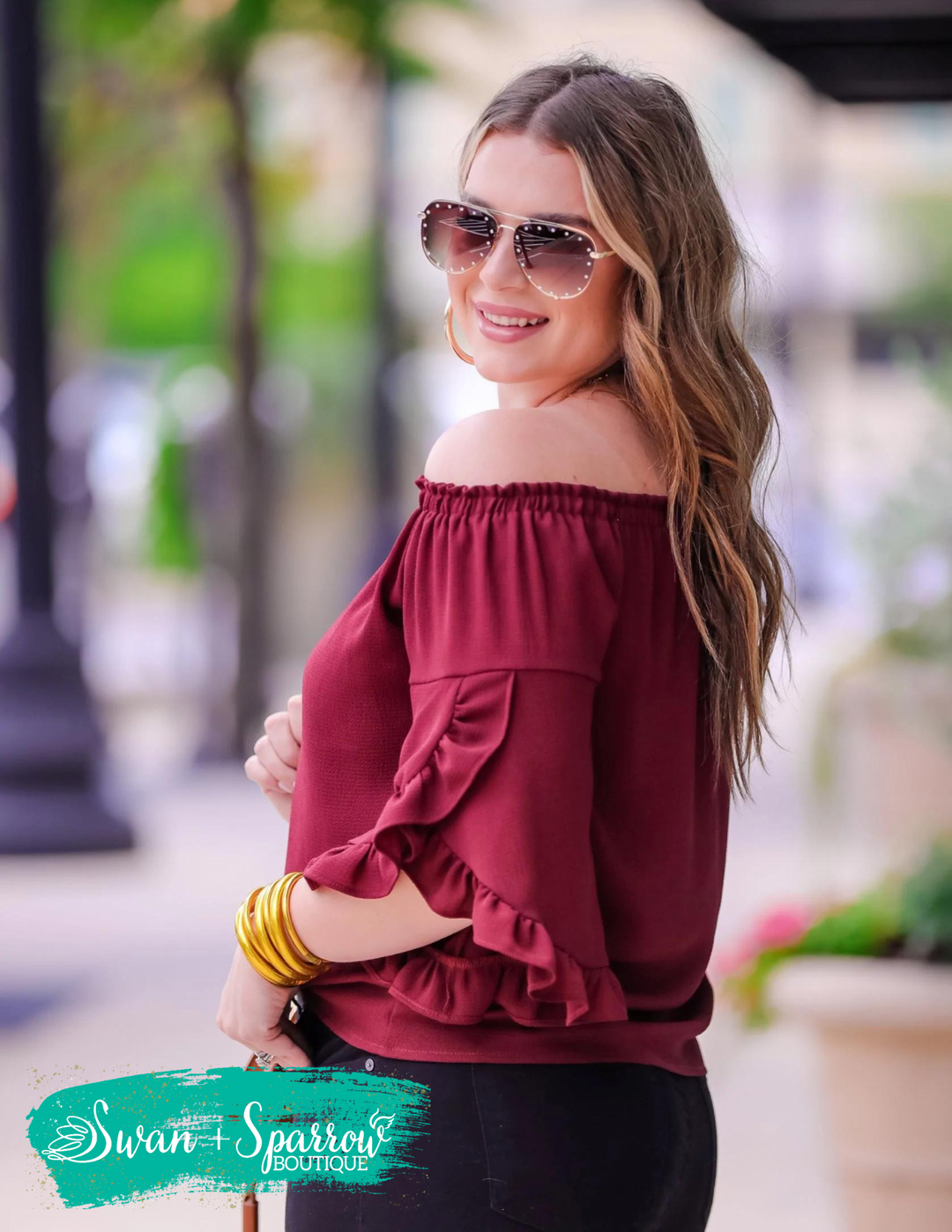 Aruba Off the Shoulder {Multiple Colors Available}