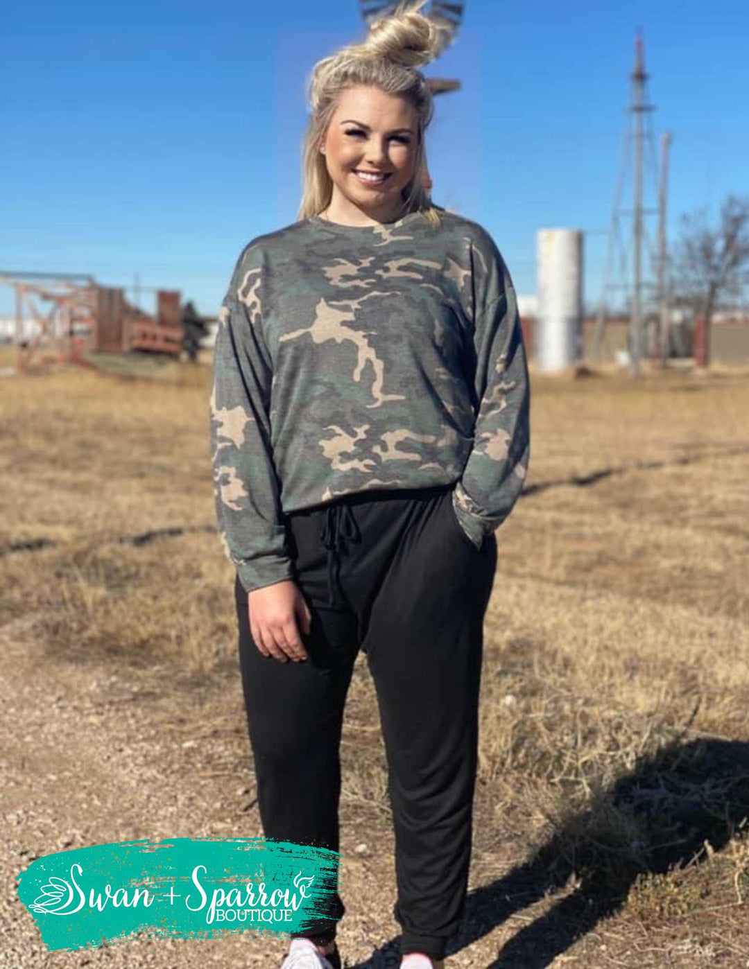 The Comfy Camo Top
